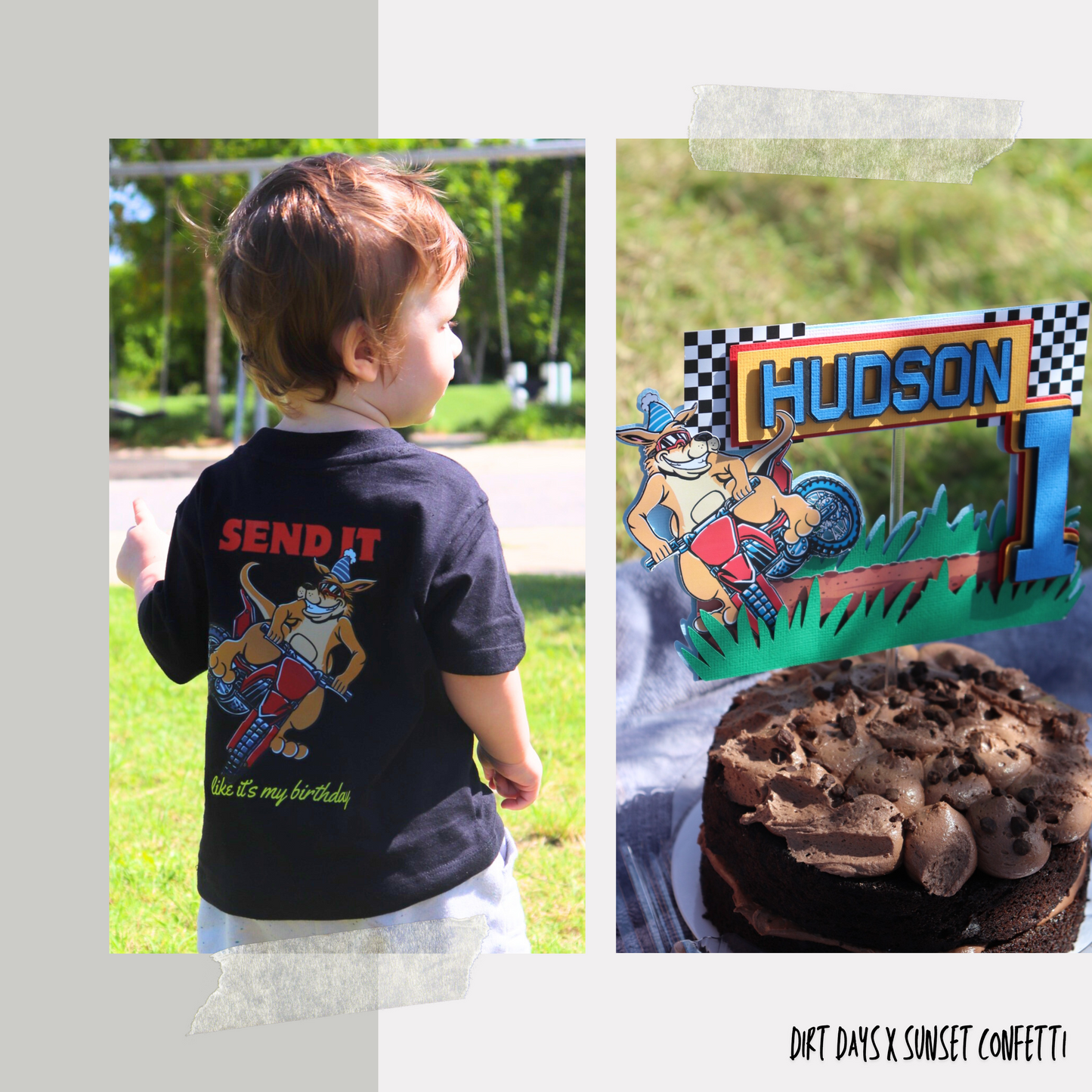 BIRTHDAY TEE & TOPPER BUNDLE