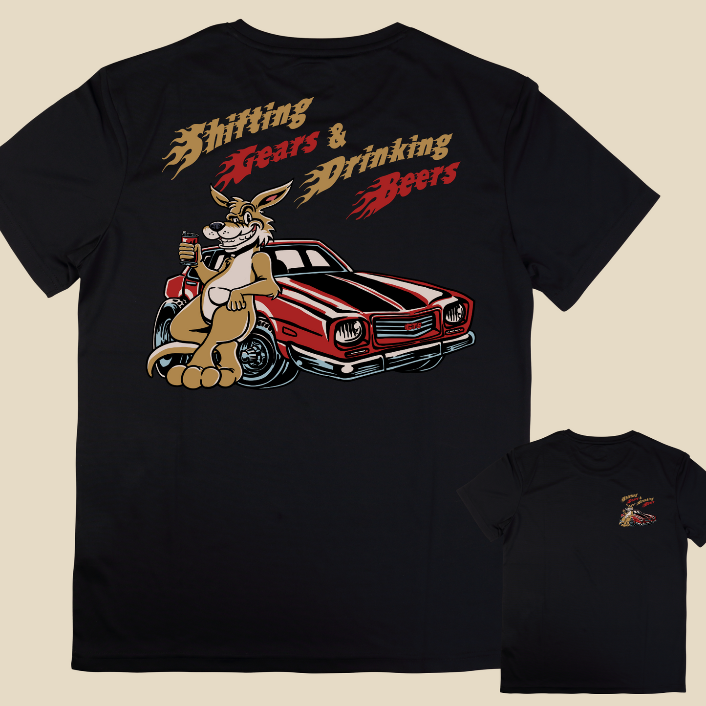 SHIFTING GEARS & DRINKING BEERS CAR TEE