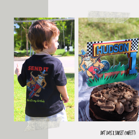 BIRTHDAY TEE & TOPPER BUNDLE