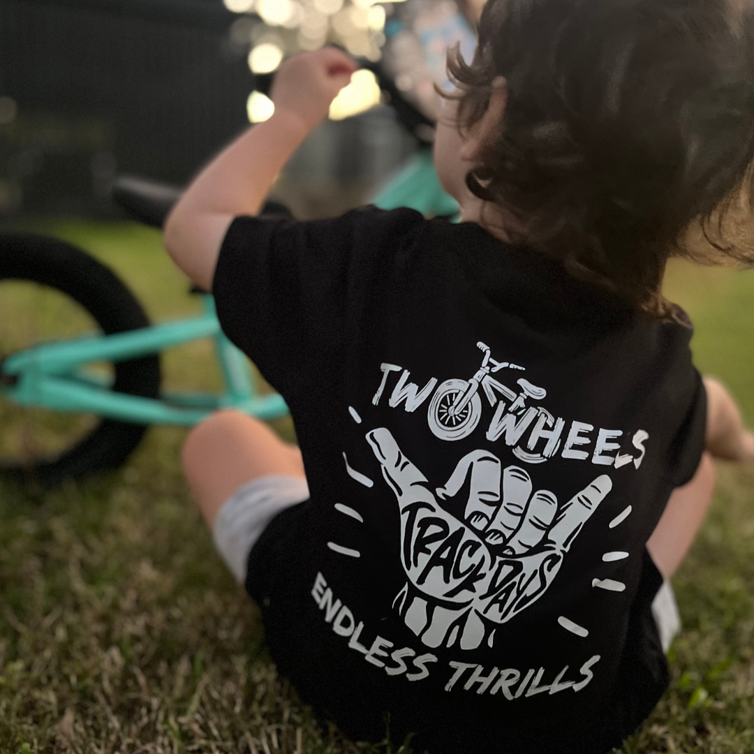TWO WHEELS ENDLESS THRILLS TEE